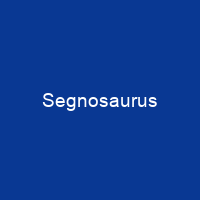 Segnosaurus
