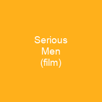 Serious Men (film)