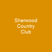 Sherwood Country Club