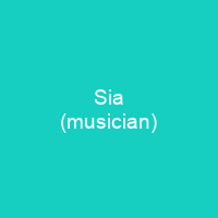 Sia (musician)