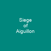 Siege of Aiguillon