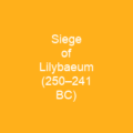 Siege of Lilybaeum (250–241 BC)