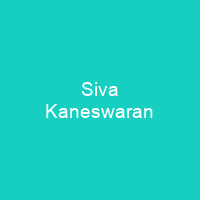 Siva Kaneswaran