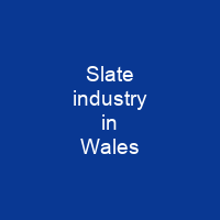 Slate industry in Wales