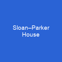 Sloan–Parker House