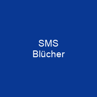 SMS Blücher