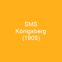 SMS Königsberg (1905)