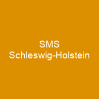 SMS Schleswig-Holstein