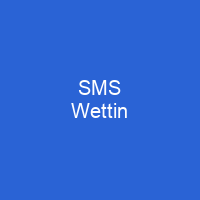 SMS Wettin