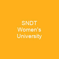 SNDT Women's University