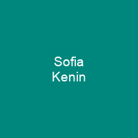Sofia Kenin