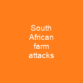 South African farm attacks
