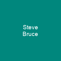 Steve Bruce