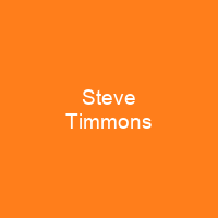 Steve Timmons