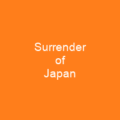 Surrender of Japan