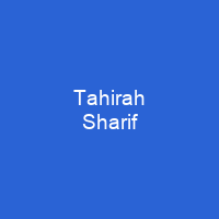 Tahirah Sharif