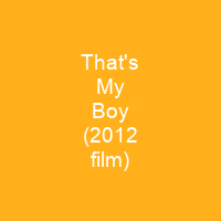 That's My Boy (2012 film)