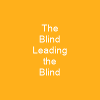 The Blind Leading the Blind
