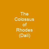 The Colossus of Rhodes (Dalí)