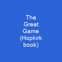 The Great Game (Hopkirk book)