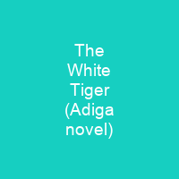 The White Tiger (Adiga novel)