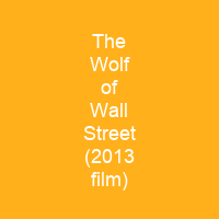 The Wolf of Wall Street (2013 film)