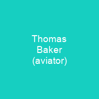 Thomas Baker (aviator)