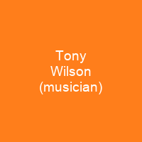 Tony Wilson (musician)