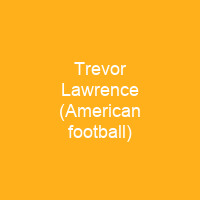 Trevor Lawrence (American football)