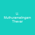 U. Muthuramalingam Thevar
