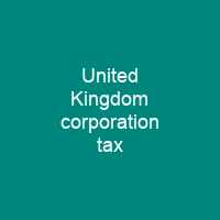 United Kingdom corporation tax