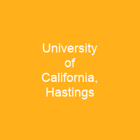 University of California, Hastings