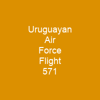 Uruguayan Air Force Flight 571