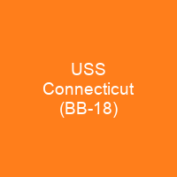 USS Connecticut (BB-18)
