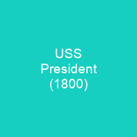 USS President (1800)