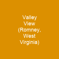 Valley View (Romney, West Virginia)