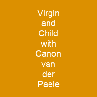 Virgin and Child with Canon van der Paele
