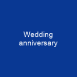 Wedding anniversary