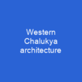 Western Chalukya architecture