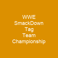 WWE SmackDown Tag Team Championship