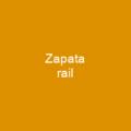 Zapata rail