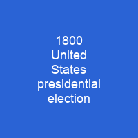 1800 United States presidential election