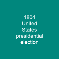 1804 United States presidential election