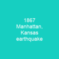1867 Manhattan, Kansas earthquake
