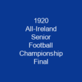 1920 All-Ireland Senior Football Championship Final