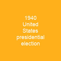 1940 United States presidential election