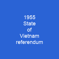 1955 State of Vietnam referendum