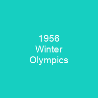1956 Winter Olympics