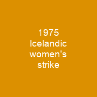 1975 Icelandic women's strike