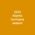 2003 Atlantic hurricane season